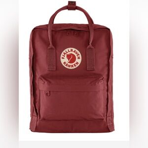 Fjällräven Kånken, deep red. EUC!